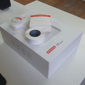 niimbot b1 thermal printer + 1 roll free labels label maker machine android ios
