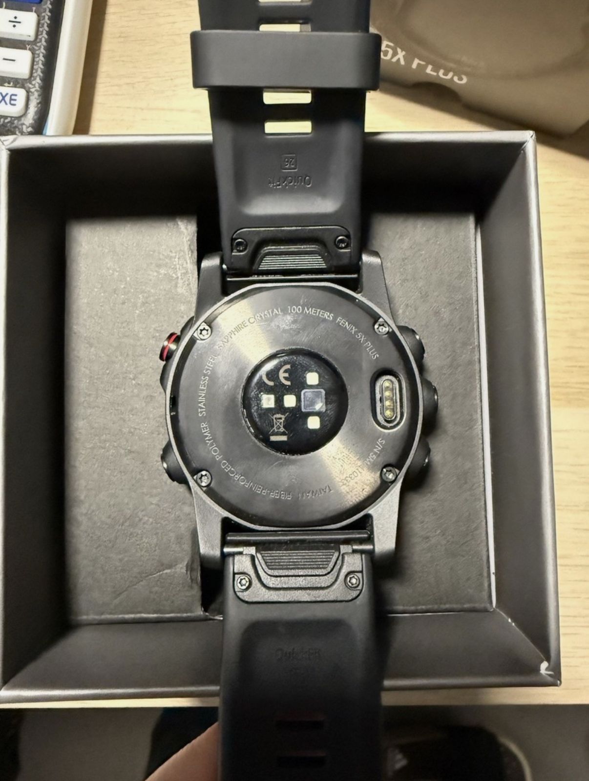 garmin fēnix 5x plus sapphire edition multisport gps watch (pulse ox) garmin fēnix 5x plus sapphire edition multisport gps watch (pulse ox)