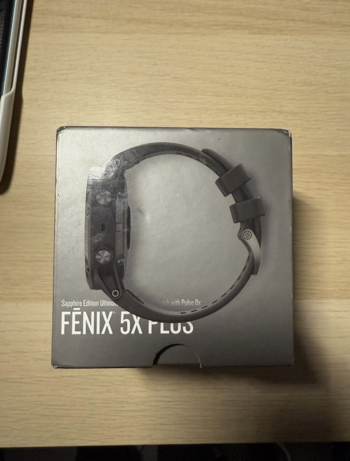 garmin fēnix 5x plus sapphire edition multisport gps watch (pulse ox) garmin fēnix 5x plus sapphire edition multisport gps watch (pulse ox)