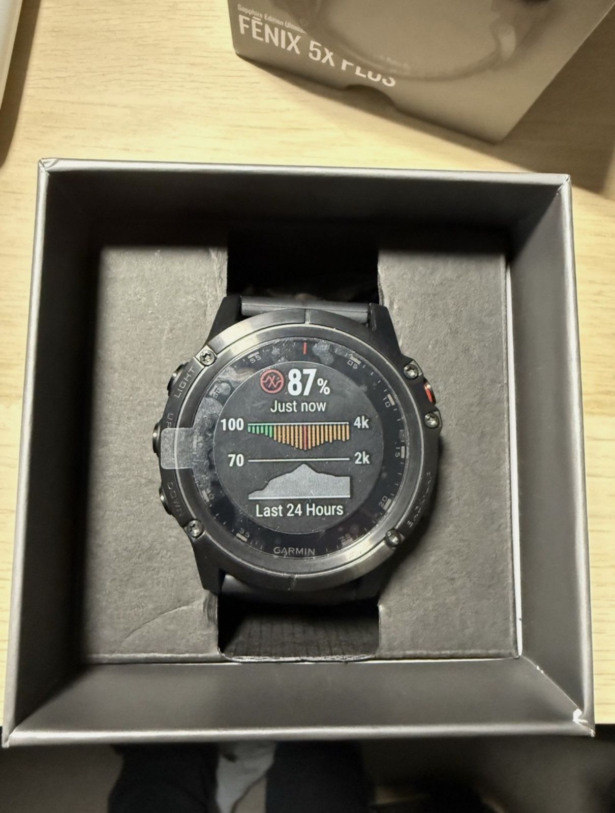 garmin fēnix 5x plus sapphire edition multisport gps watch (pulse ox) garmin fēnix 5x plus sapphire edition multisport gps watch (pulse ox)