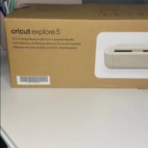 brand new cricut explore 5 – factory sealed!