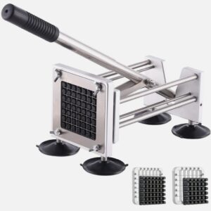brand new professional chip cutter – stainless steel potato chipper