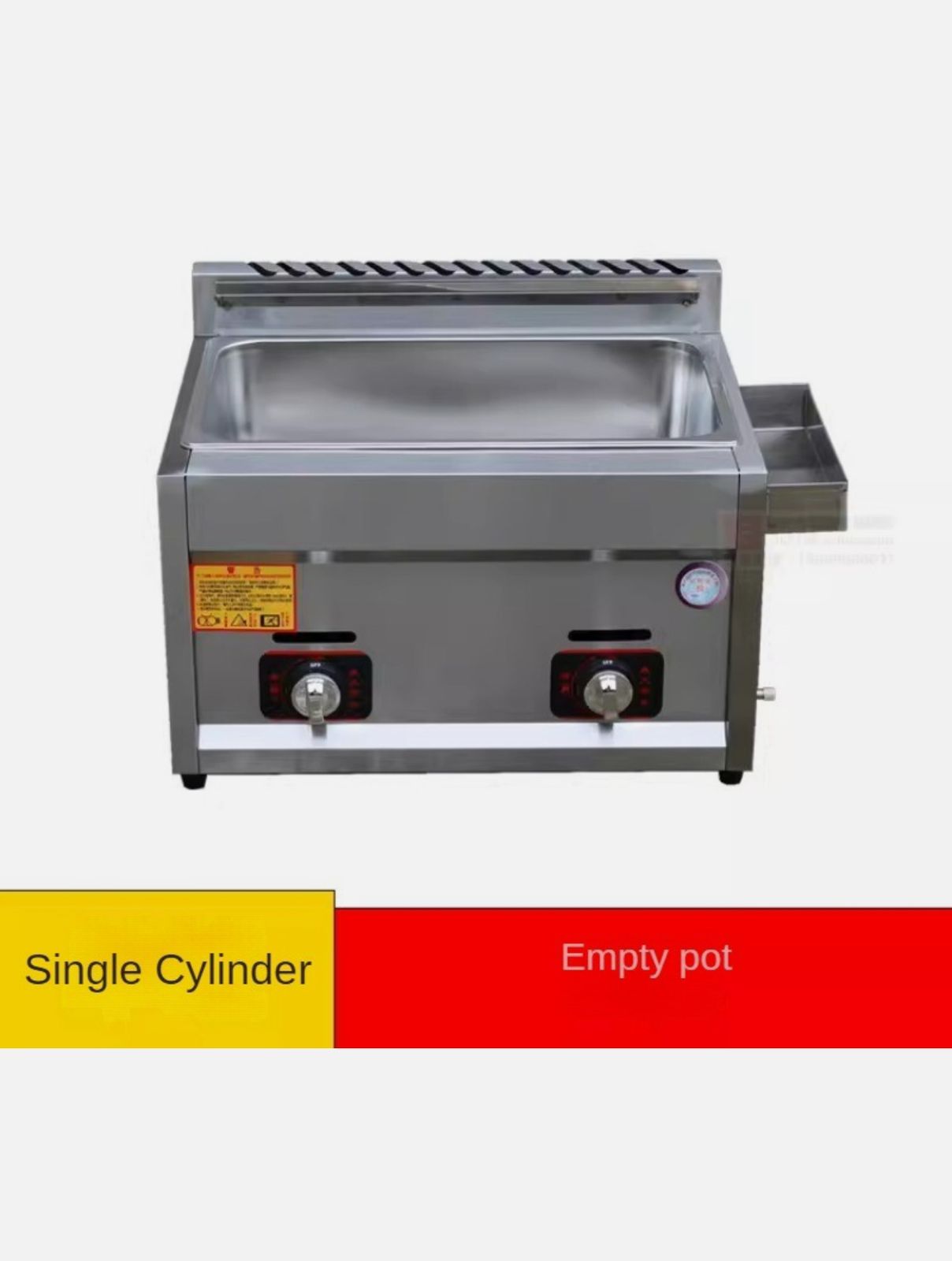 brand new single / double cylinder gas deep fryer – fast & efficient frying! brand new single / double cylinder gas deep fryer – fast & efficient frying!