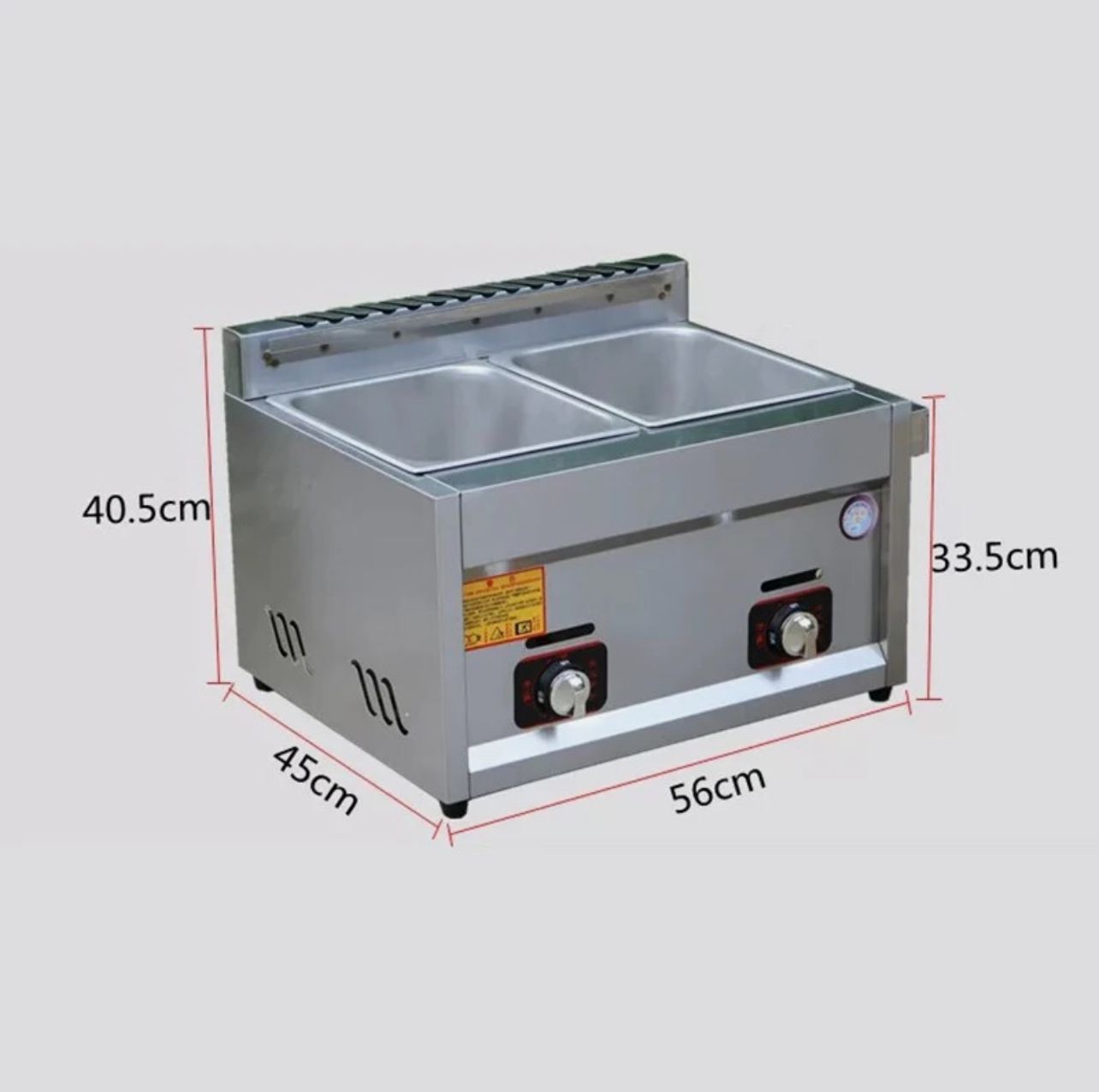 brand new single / double cylinder gas deep fryer – fast & efficient frying! brand new single / double cylinder gas deep fryer – fast & efficient frying!
