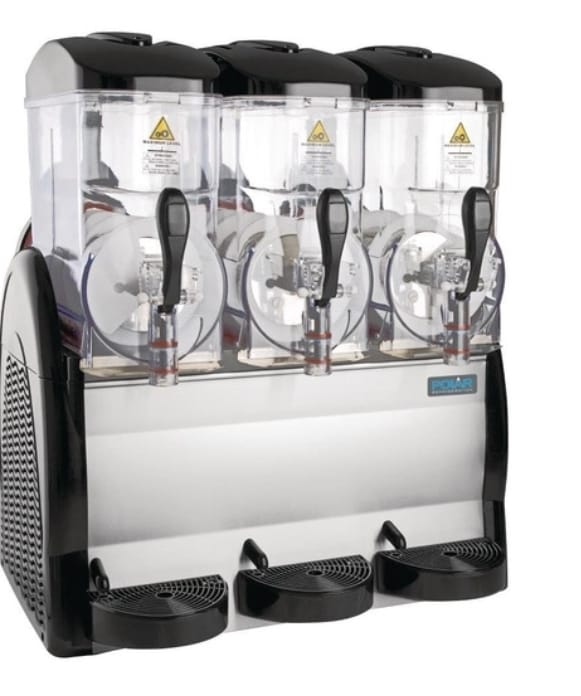 brand new triple 3×15l ice slushy machine – perfect frozen drinks every time brand new triple 3×15l ice slushy machine – perfect frozen drinks every time