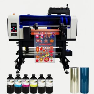 a3 uv dtf sticker transfer printer with built in laminator – full colour printing machine