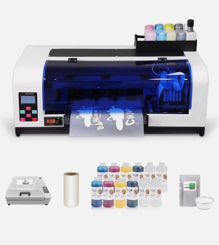 13 inch dtf printer package with curing oven & heat press 13 inch dtf printer package with curing oven & heat press